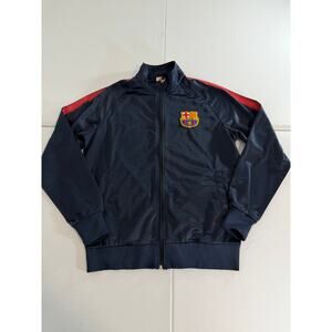 FC Barcelona zip up jacket men size small